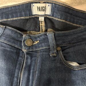 PAIGE Indigo Denim Trousers